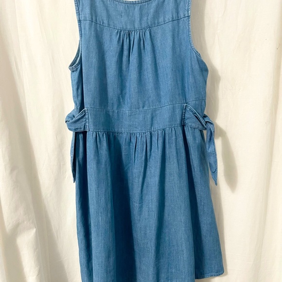 Zara Girl Denim Dress Size 13/14 - Picture 2 of 4